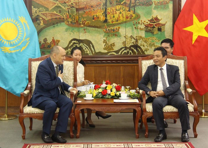 Việt Nam – Kazakhstan: Nhất trí tăng cường hợp tác VHTTDL - Anh 1