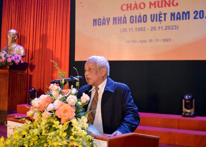 Đại học Văn hóa Hà Nội trang trọng kỷ niệm 41 năm Ngày Nhà giáo Việt Nam - Anh 4
