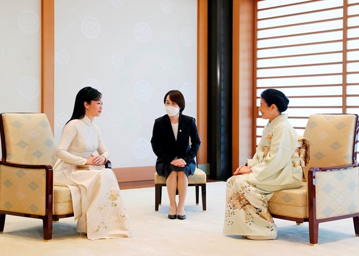 Chủ tịch nước Võ Văn Thưởng hội kiến Nhà vua và Hoàng hậu Nhật Bản - Anh 3