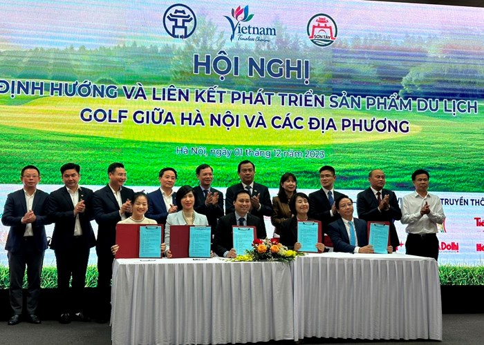 Hà Nội liên kết phát triển sản phẩm du lịch golf - Anh 3