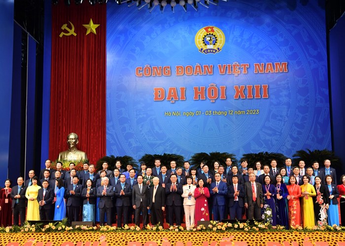 Tổng Bí thư Nguyễn Phú Trọng: Chung tay xây dựng Công đoàn Việt Nam ngày càng vững mạnh toàn diện - Anh 3