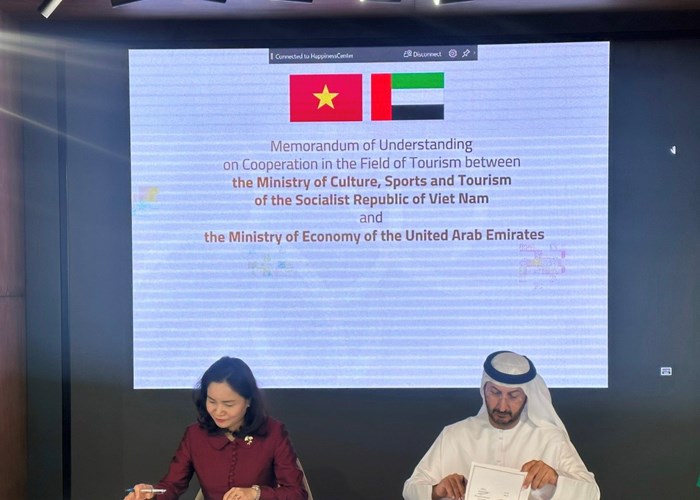 Việt Nam – UAE: Tăng cường hợp tác du lịch, tạo đà cho sự hợp tác đa dạng trong thời gian tới - Anh 2