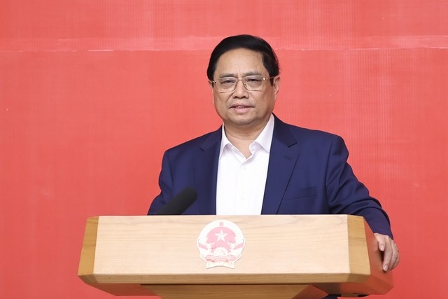 Thủ tướng Phạm Minh Chính chủ trì Phiên họp thứ nhất Tiểu ban Kinh tế - Xã hội Đại hội XIV của Đảng - Anh 1