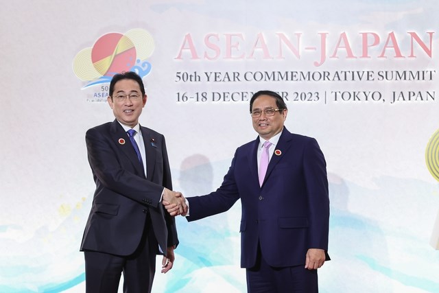 Thủ tướng đề xuất ba phương hướng lớn trong quan hệ ASEAN - Nhật Bản - Anh 1