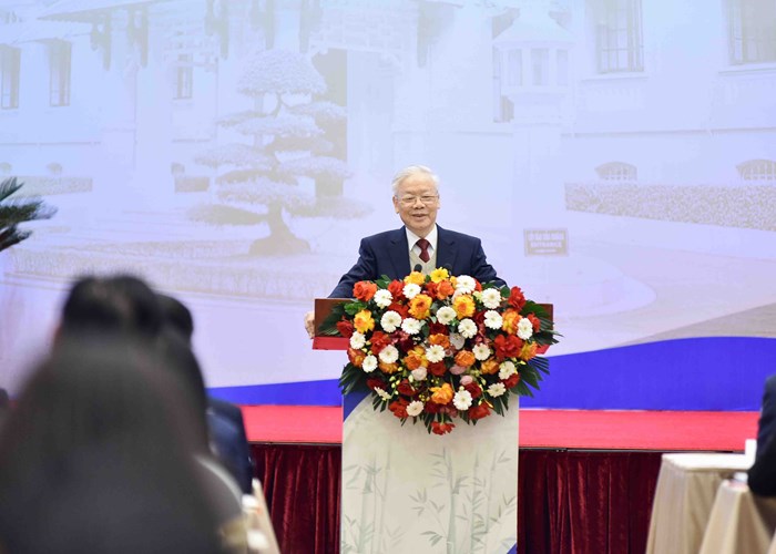 Tổng Bí thư Nguyễn Phú Trọng dự khai mạc Hội nghị Ngoại giao lần thứ 32 - Anh 2