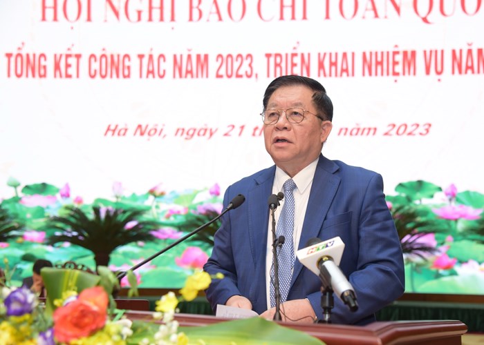 Hội nghị toàn quốc triển khai nhiệm vụ công tác báo chí năm 2024 - Anh 1