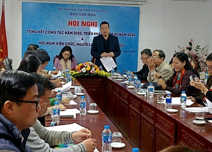 Từng bước khẳng định thương hiệu của Báo Văn Hoá trong hệ thống báo chí Việt Nam - Anh 2