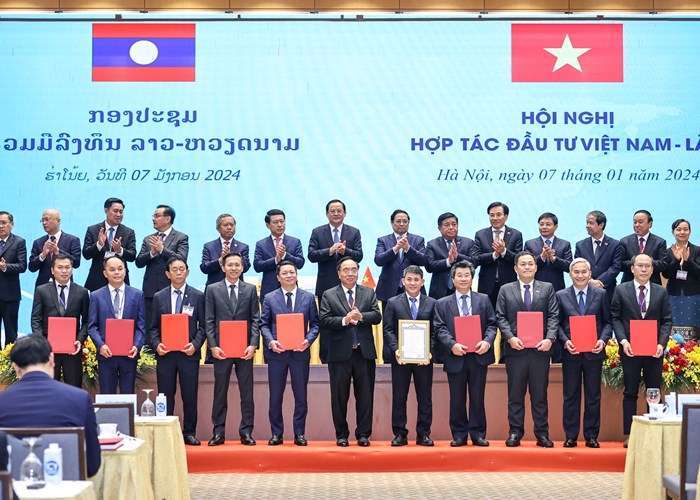 Tiếp tục thúc đẩy mạnh mẽ hợp tác kinh tế, đầu tư giữa Việt Nam và Lào - Anh 2