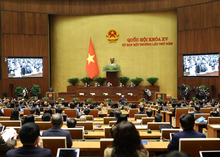 Tổng Bí thư Nguyễn Phú Trọng dự khai mạc kỳ họp bất thường lần thứ 5 Quốc hội khoá XV - Anh 4