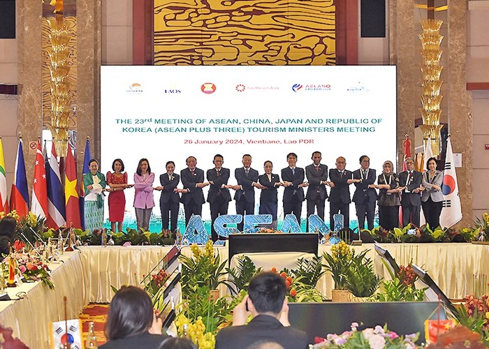 Hội nghị Bộ trưởng Du lịch ASEAN+3: Việt Nam nêu sáng kiến thúc đẩy hiệu quả hợp tác du lịch ASEAN+3 - Anh 2