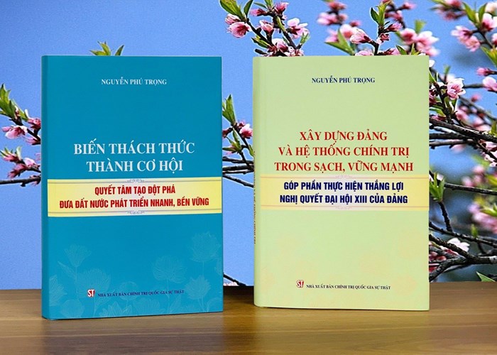 Xuất bản hai cuốn sách của Tổng Bí thư Nguyễn Phú Trọng - Anh 1