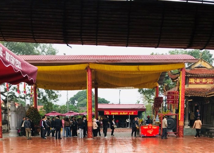 Quản lý, tổ chức lễ hội tại Đền Trần Thương, Lảnh Giang (Hà Nam): Giám sát, xử lý nghiêm những bất cập nảy sinh - Anh 1