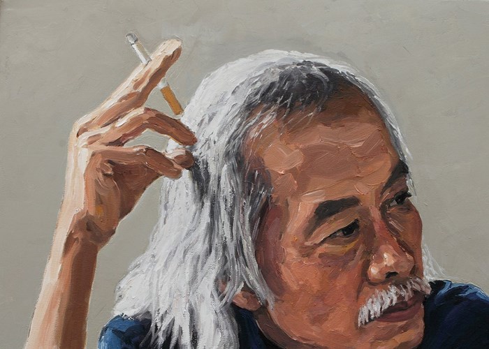 Ngắm tranh chân dung của họa sĩ Phạm Luận - Anh 5
