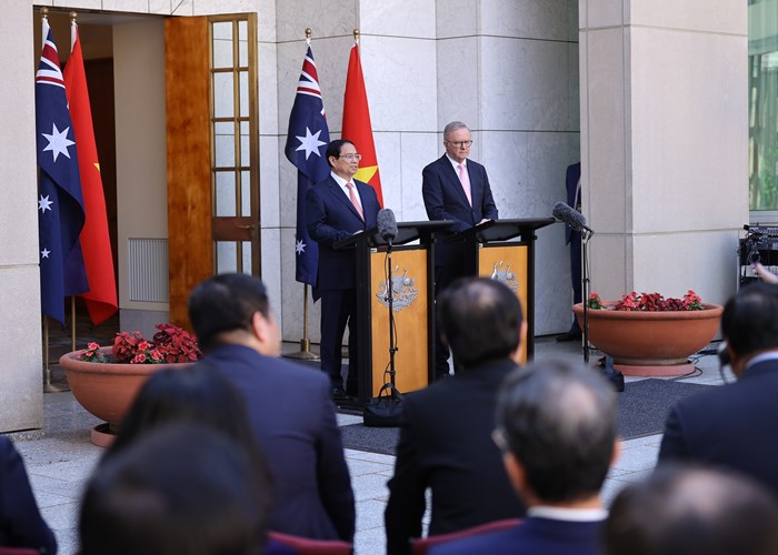 Việt Nam - Australia nâng cấp quan hệ lên Đối tác Chiến lược toàn diện - Anh 1