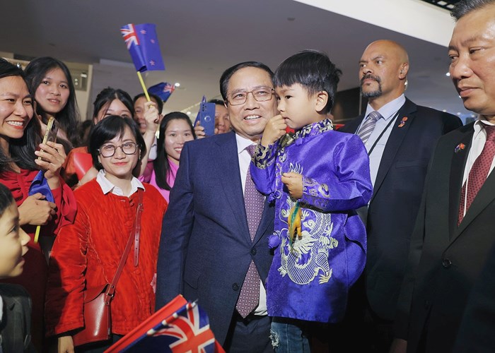 Thủ tướng Phạm Minh Chính gặp kiều bào tại New Zealand - Anh 1