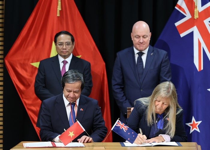 Đưa quan hệ Đối tác Chiến lược Việt Nam - New Zealand tiếp tục phát triển mạnh mẽ, sâu sắc hơn nữa - Anh 4