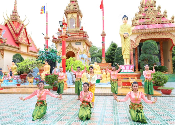 Chùa Xiêm Cán của cộng đồng Khmer ở Bạc Liêu: Điểm du lịch tiêu biểu ĐBSCL - Anh 3