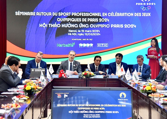 Hội thảo hướng ứng Olympic Paris 2024: Cầu nối cho mối quan hệ ngày càng bền chặt giữa Việt Nam - Pháp - Anh 4