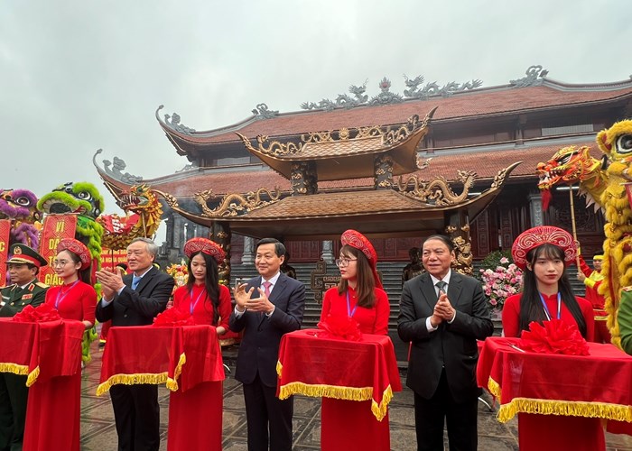 Bắc Giang: Khánh thành Đền thờ Hoàng Hoa Thám và nghĩa quân - Anh 1