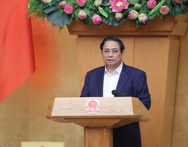 Thủ tướng chủ trì Phiên họp Chính phủ chuyên đề xây dựng pháp luật tháng 3 - Anh 1