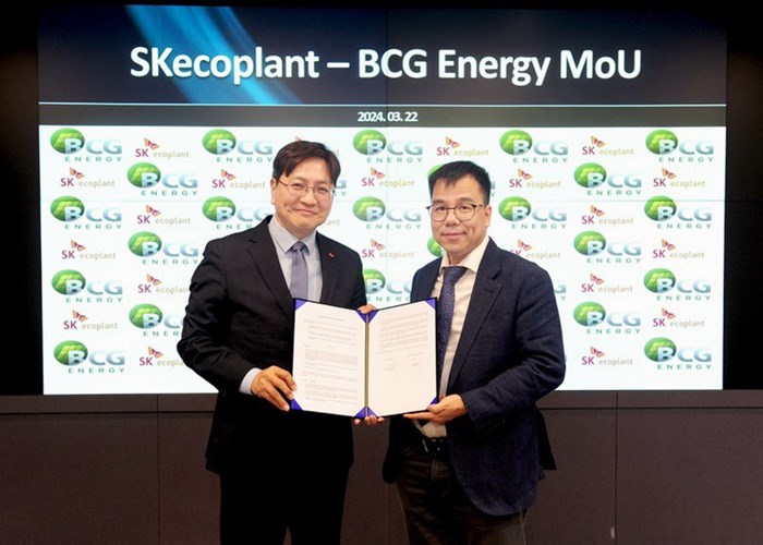 BCG Energy hợp tác với SK Ecoplant Hàn Quốc để phát triển 700 MW năng lượng tái tạo - Anh 1