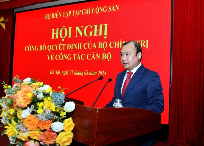 Ông Lê Hải Bình được bổ nhiệm làm Tổng Biên tập Tạp chí Cộng sản - Anh 5