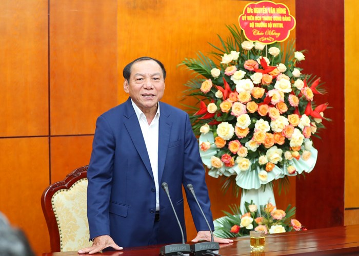 Bộ trưởng Nguyễn Văn Hùng: Cục Thể dục thể thao phát huy truyền thống, đổi mới cách nghĩ, cách làm, đáp ứng niềm tin của người hâm mộ - Anh 3