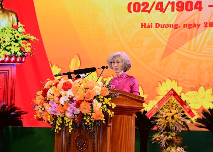 Kỷ niệm trọng thể 120 năm ngày sinh Phó Chủ tịch nước Nguyễn Lương Bằng - Anh 4