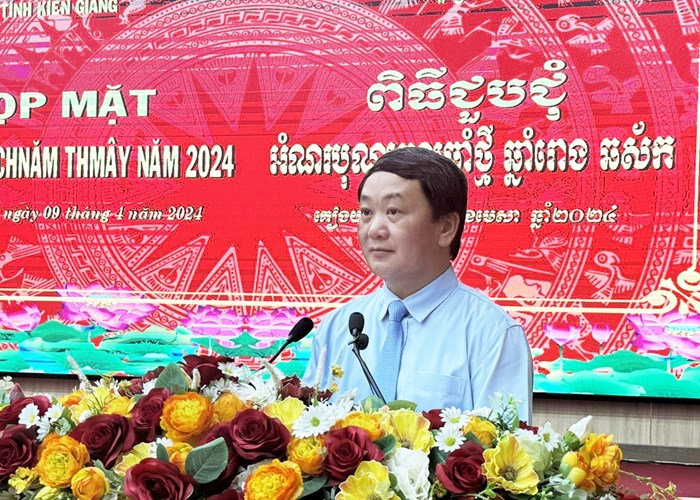 Kiên Giang họp mặt mừng Tết cổ truyền Chôl Chnăm Thmây năm 2024 - Anh 2