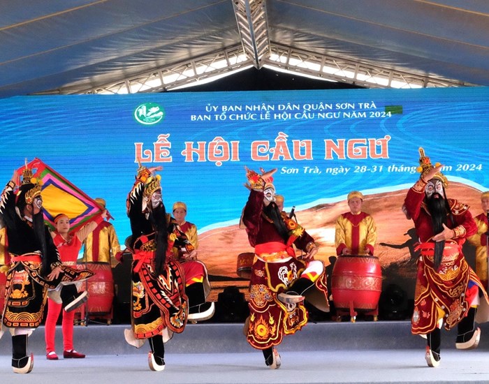 Đà Nẵng: Đặc sắc lễ hội cầu Ngư quận Sơn Trà - Anh 1
