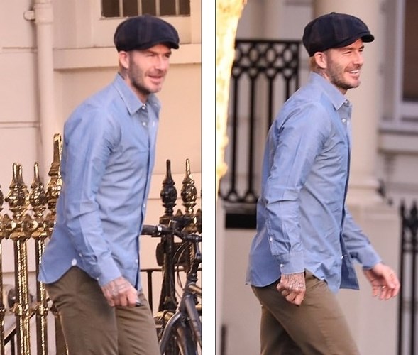 David Beckham “đốn tim” fan với vẻ điển trai và gu thời trang phong cách - Anh 9