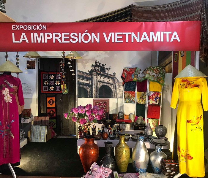 Triển lãm Ấn tượng Việt Nam tại Hội chợ Thủ công mỹ nghệ quốc tế Cuba - FIART 2018 - Anh 1