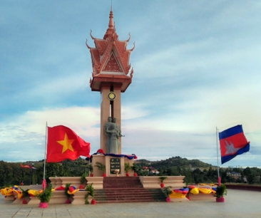 Khánh thành Tượng đài Hữu nghị Việt Nam-Campuchia - Anh 1