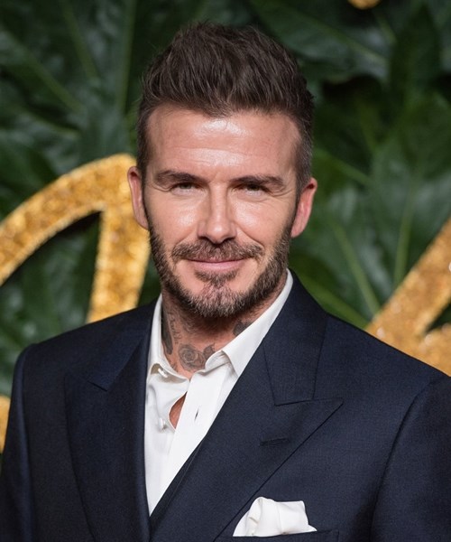 David Beckham gây tranh cãi khi kẻ mắt xanh trên ảnh tạp chí - Anh 1
