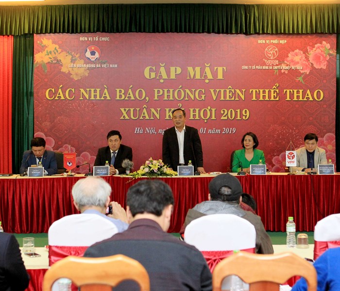 Thứ trưởng Bộ VHTTDL, Chủ tịch VFF Lê Khánh Hải:  “Đồng hành với thành công của Bóng đá Việt Nam, có vai trò lớn của báo chí” - Anh 1