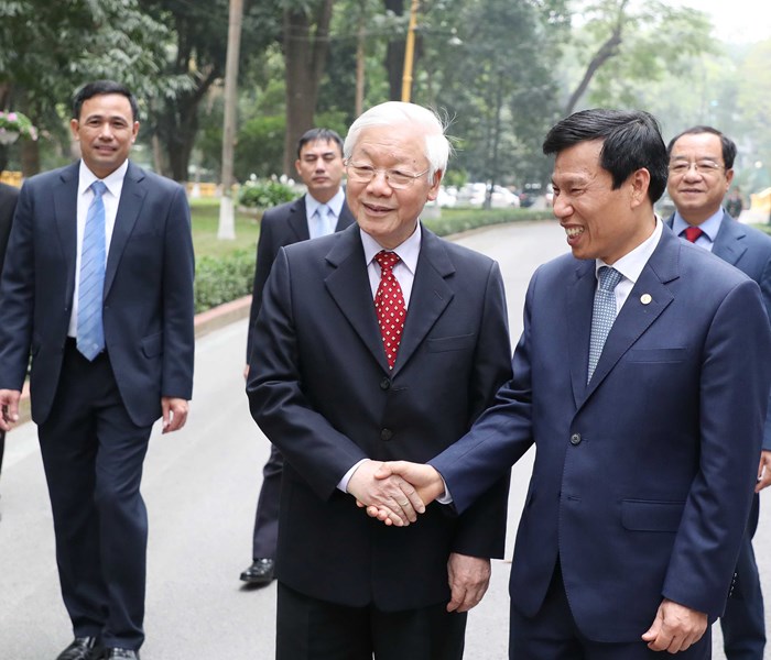 Tổng Bí thư, Chủ tịch nước Nguyễn Phú Trọng: 