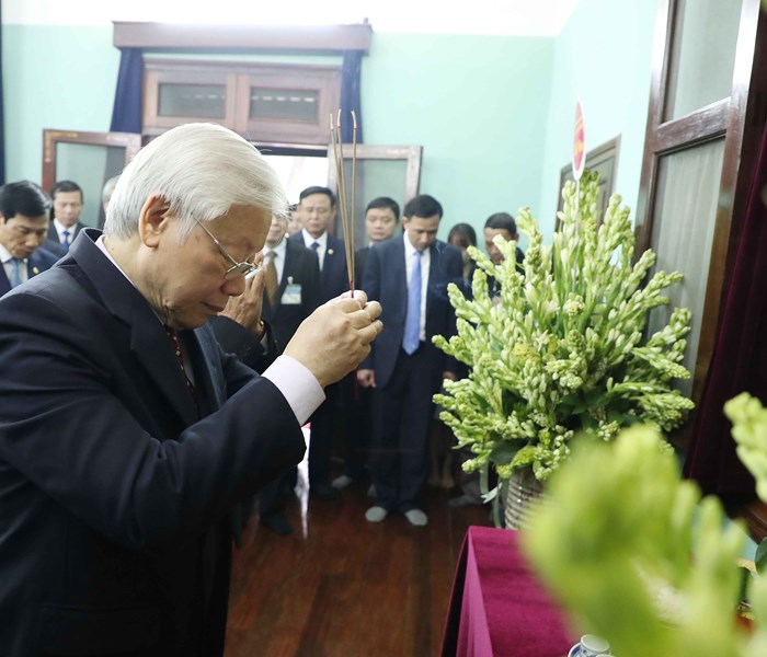 Tổng Bí thư, Chủ tịch nước Nguyễn Phú Trọng: 
