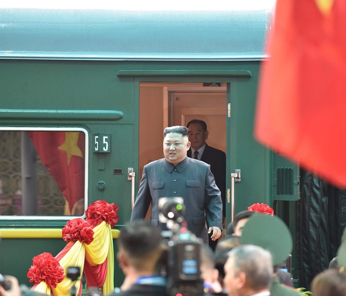 Chủ tịch Triều Tiên đến Việt Nam trên đoàn tàu bọc thép - Anh 3
