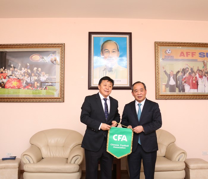 Việt Nam - Trung Quốc: Tăng cường hợp tác trên lĩnh vực bóng đá - Anh 2