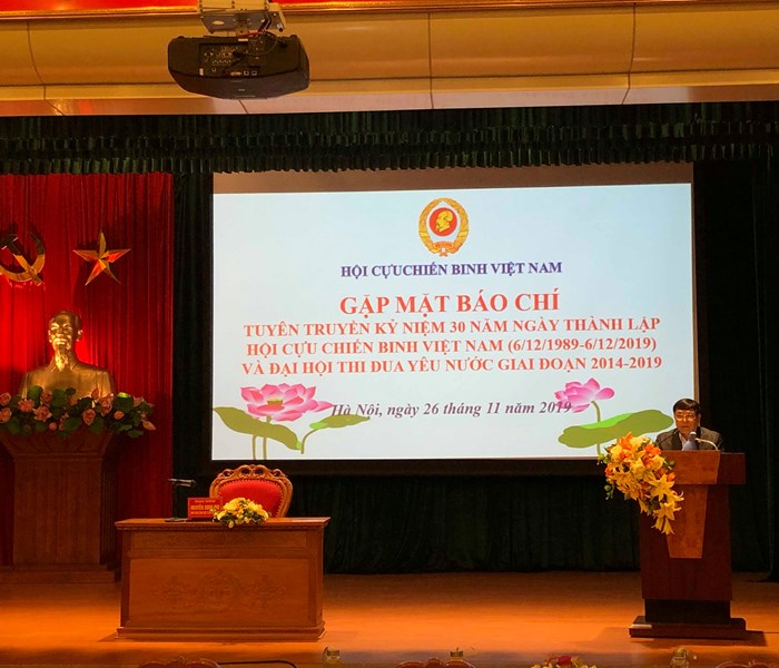 Hướng tới kỷ niệm 30 năm thành lập Hội Cựu chiến binh Việt Nam - Anh 1