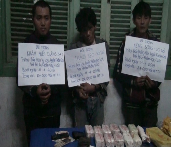 Triệt phá vụ mua bán, vận chuyển 24.000 viên ma túy từ Lào về Việt Nam - Anh 1