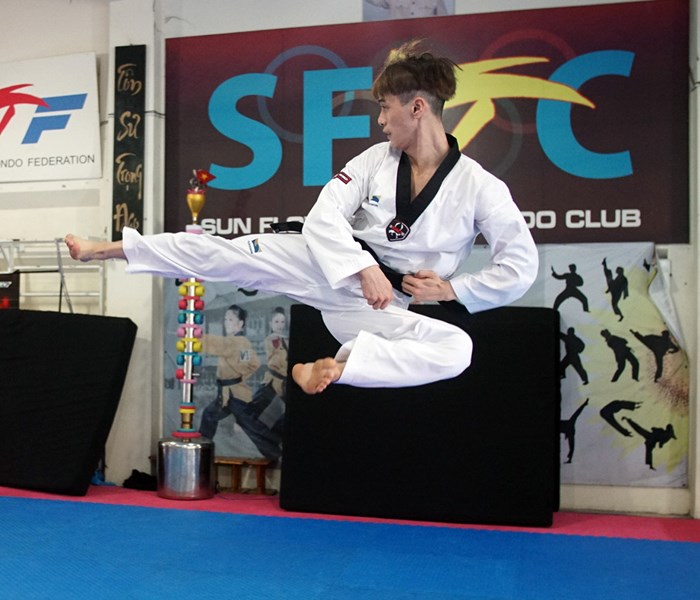 Taekwondo Việt Nam sẽ giành vàng để chuẩn bị ASIAD 18 - Anh 1