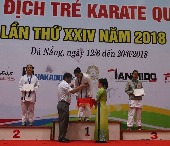 Giải vô địch trẻ karate quốc gia lần thứ XXIV năm 2018 - Anh 2