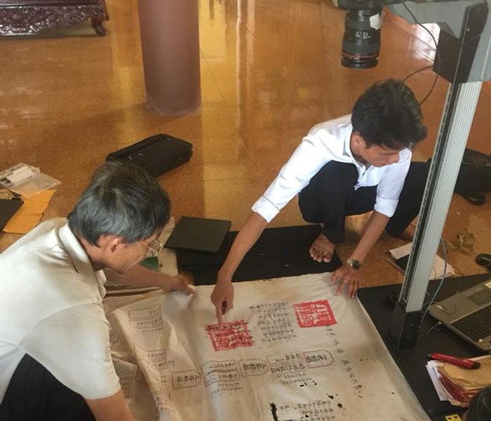Số hoá di sản tài liệu Hán - Nôm đợt 3 tại Quảng Trị - Anh 2