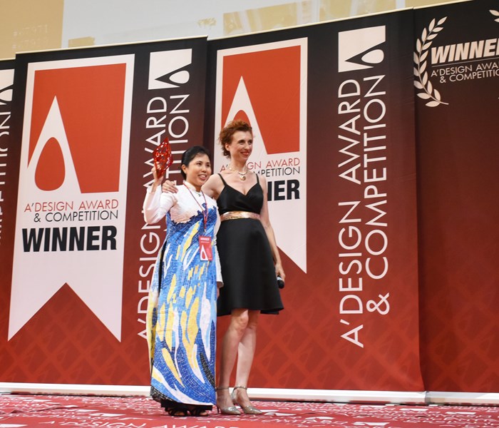 Công trình gốm nghệ thuật Việt Nam nhận cúp Bạc Giải thưởng quốc tế tại Italy - Anh 3