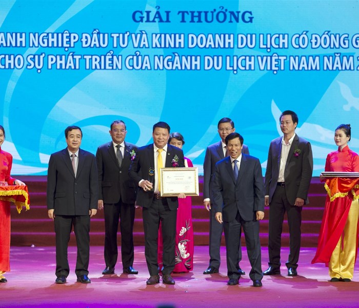 Sun Group thắng lớn tại Lễ trao Giải thưởng Du lịch Việt Nam 2018 - Anh 1