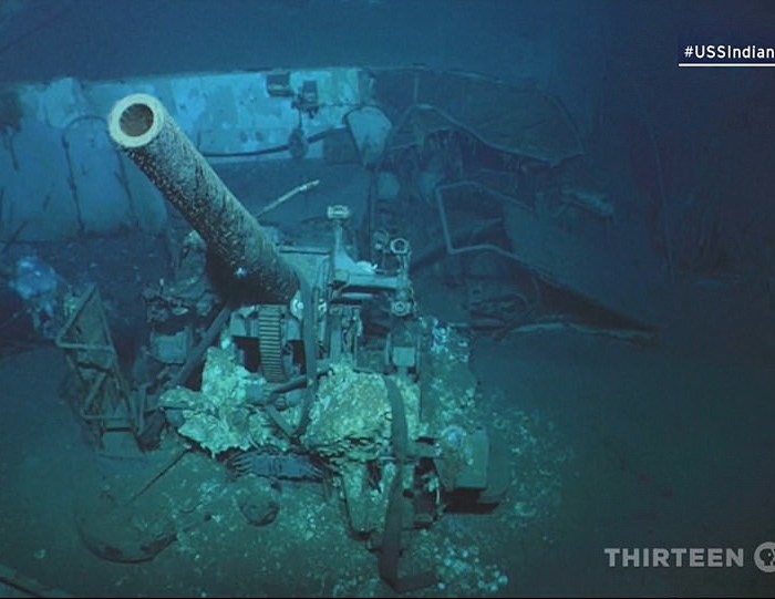 Dùng thiết bị không người lái lặn 6000 m khám phá chiến hạm bị đánh chìm - Anh 1