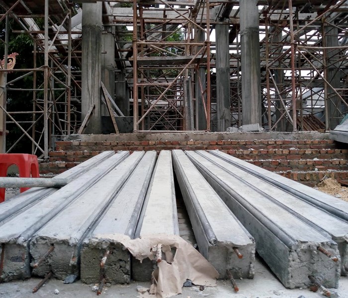 Ngôi đình cổ 300 năm bị 