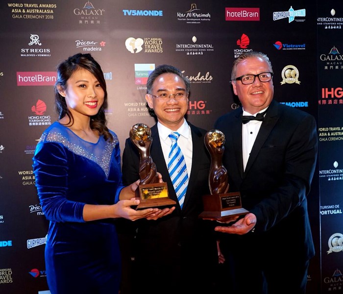 Việt Nam đoạt giải Điểm đến du lịch hàng đầu châu Á - Anh 2
