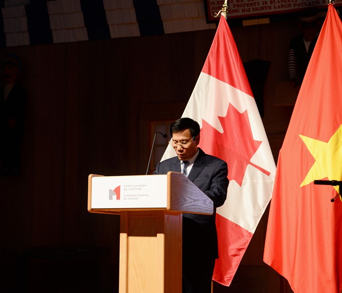 Bộ trưởng Nguyễn Ngọc Thiện dự Lễ Khai mạc Tuần Văn hóa Việt Nam tại Canada - Anh 1